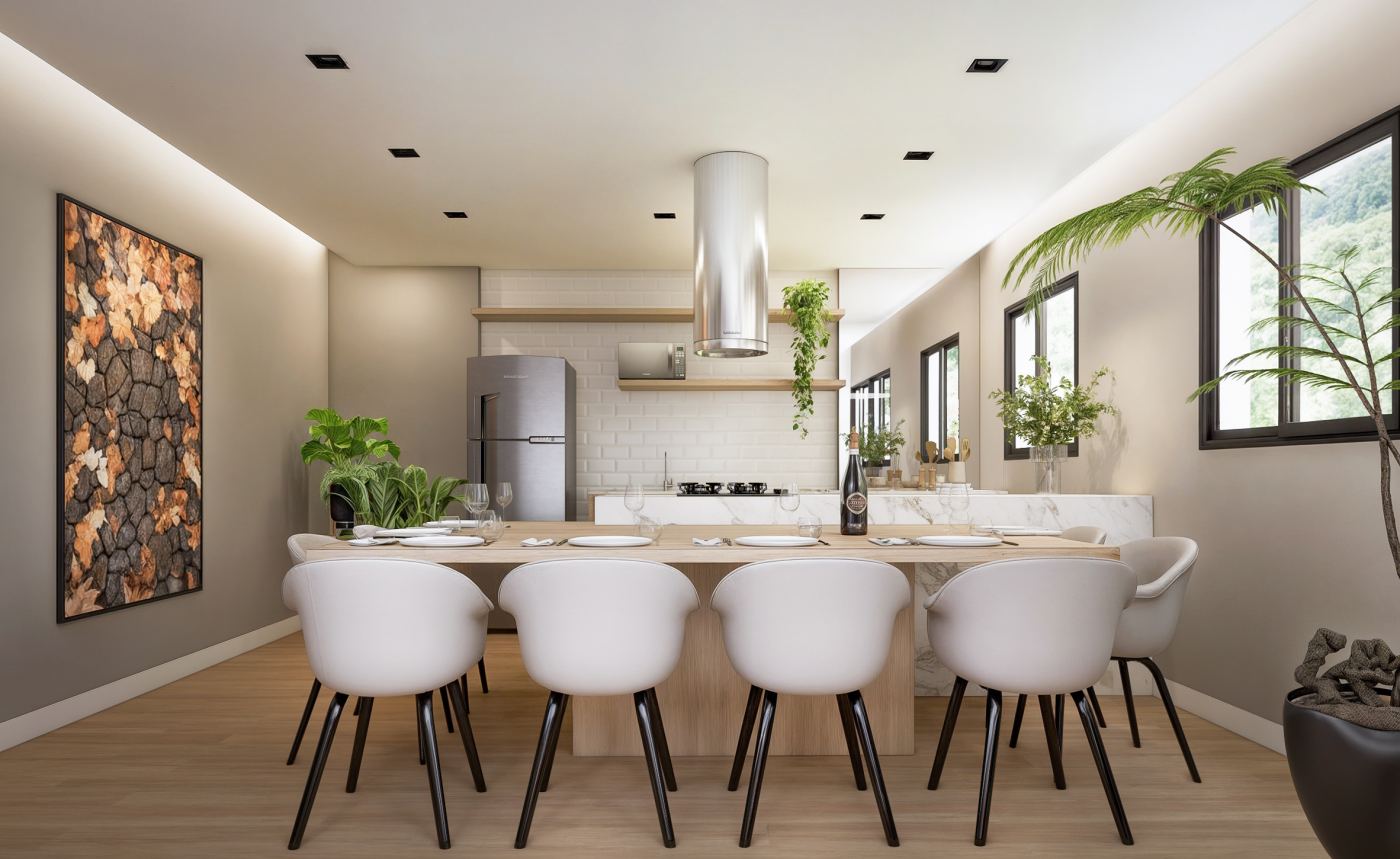 Espaço gourmet — Lyon Penha, Penha de França — perspectiva ilustrativa